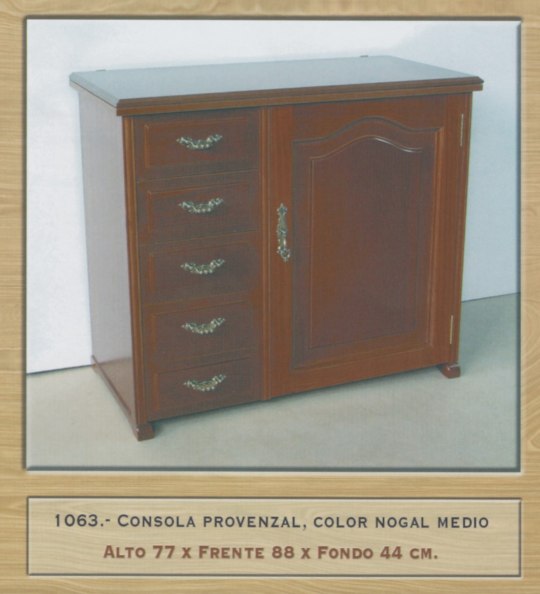 09 MUEBLE MAQUINA DE COSER TIPO CONSOLA PROVENZAL COLOR NOGAL ME 09 MUEBLE MAQUINA DE COSER TIPO CONSOLA PROVENZAL COLOR NOGAL ME